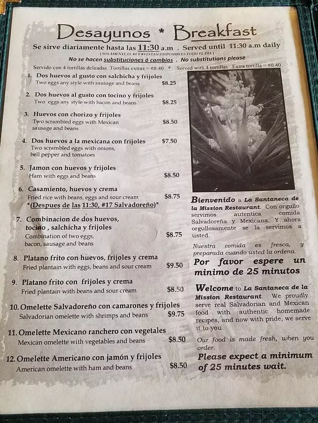 La Santaneca De La Mission