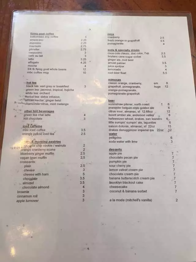 Mission Beach Cafe