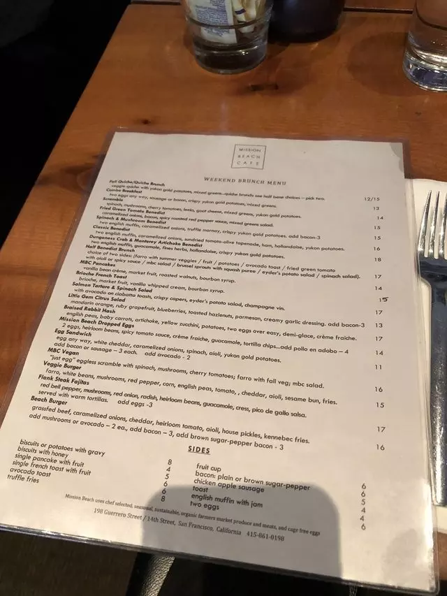 Mission Beach Cafe
