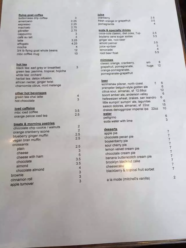 Mission Beach Cafe