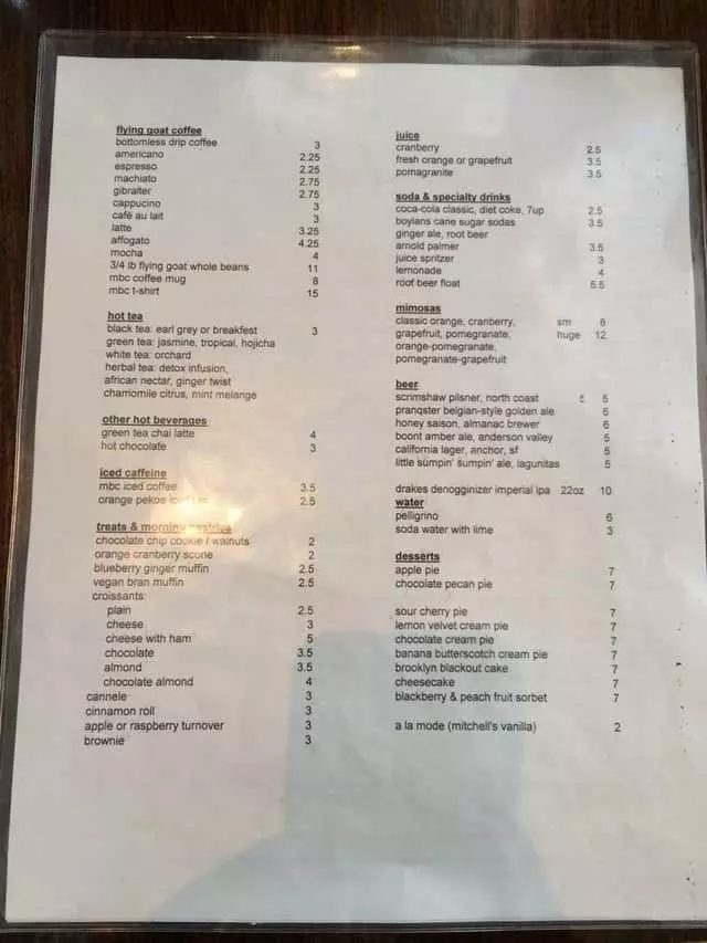 Mission Beach Cafe