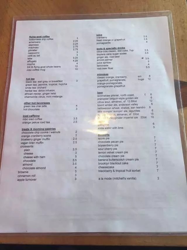 Mission Beach Cafe