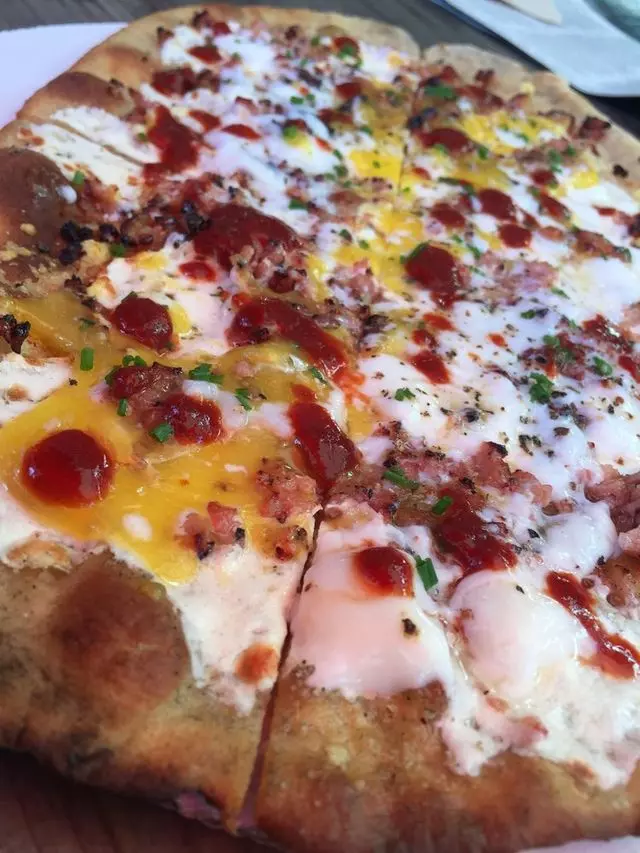 Chicks and Love Pizza Patio