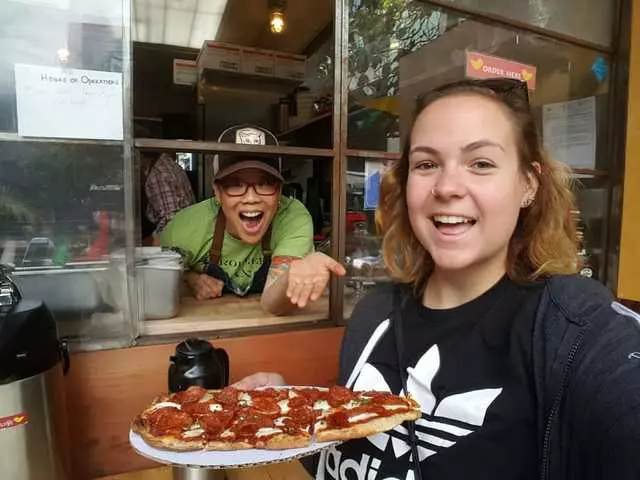 Chicks and Love Pizza Patio