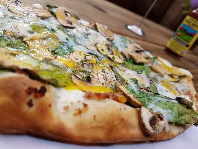 Chicks and Love Pizza Patio