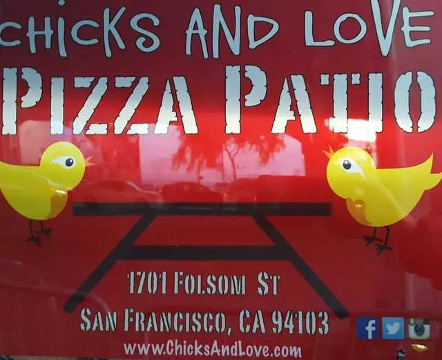 Chicks and Love Pizza Patio