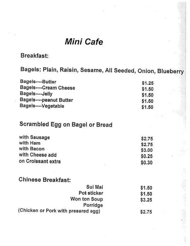 Mini Cafe