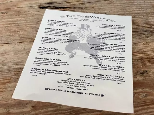 The Pig & Whistle