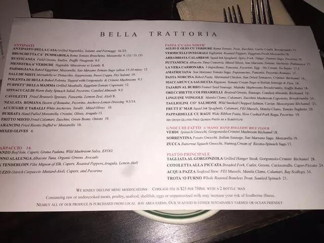 Bella Trattoria
