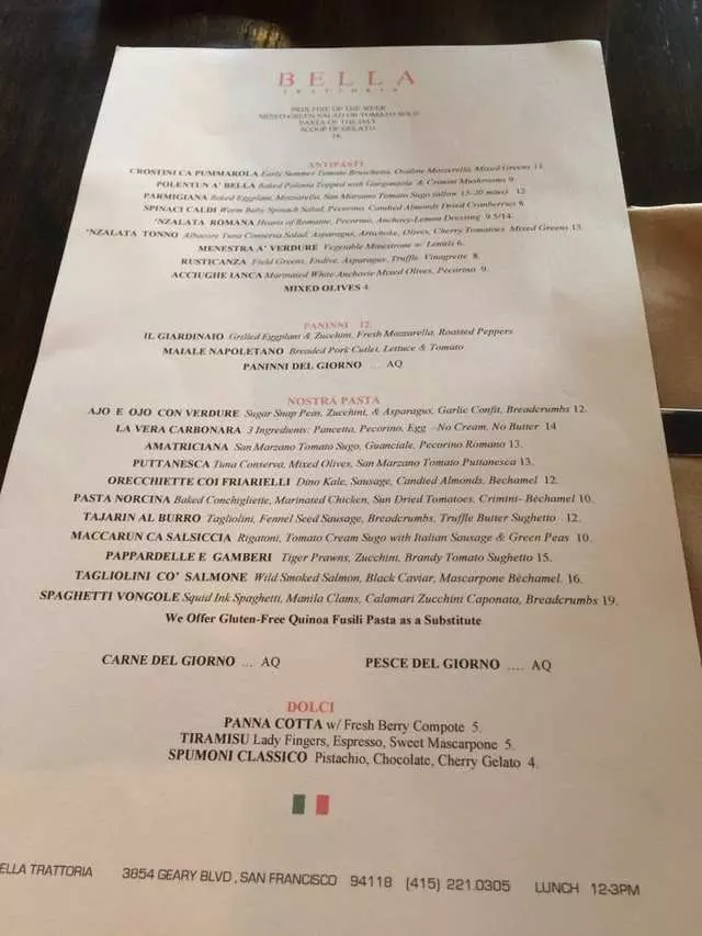 Bella Trattoria