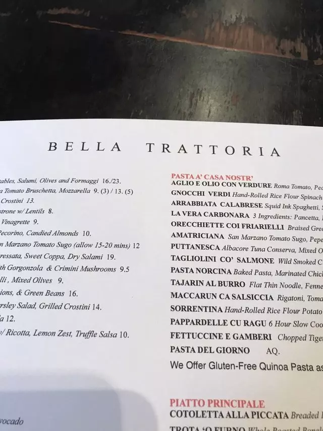 Bella Trattoria