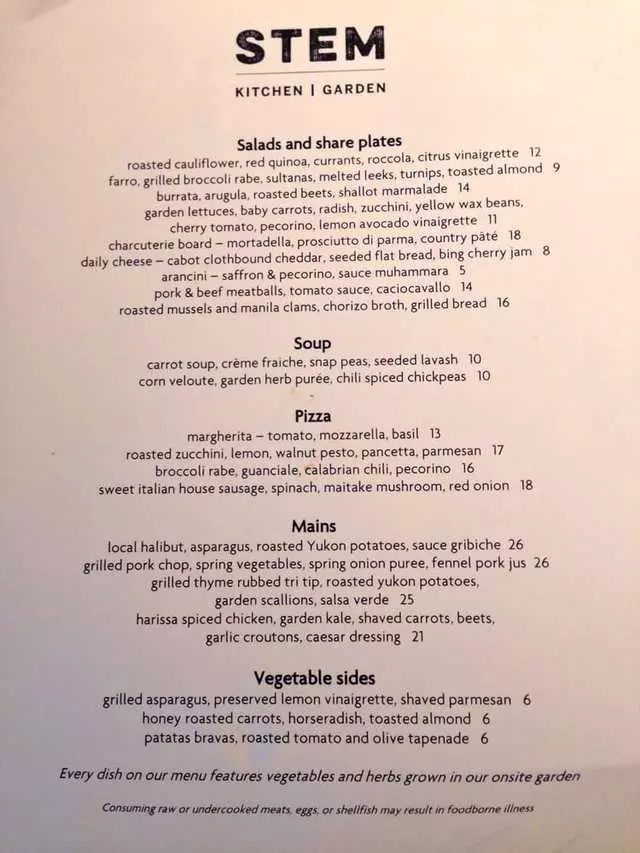 Stem Kitchen & Garden
