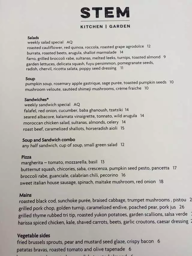 Stem Kitchen & Garden