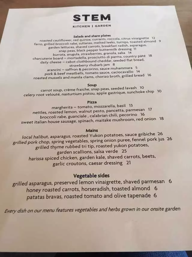 Stem Kitchen & Garden