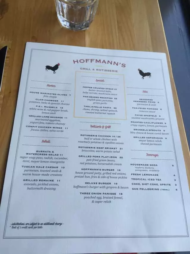 Hoffmann’s Grill & Rotisserie