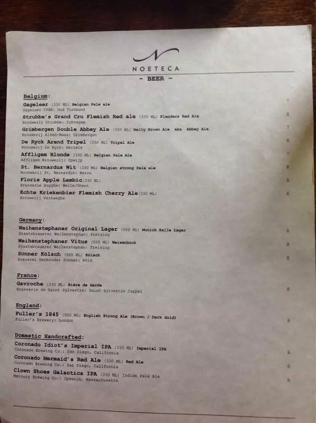 Noeteca Wine Bar