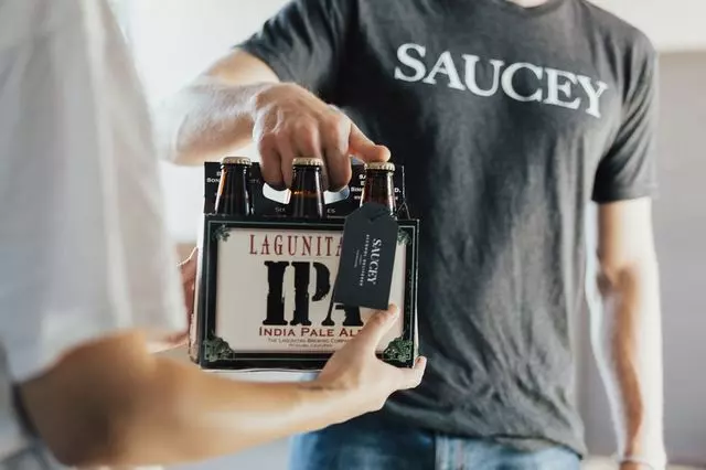 Saucey Alcohol Delivery
