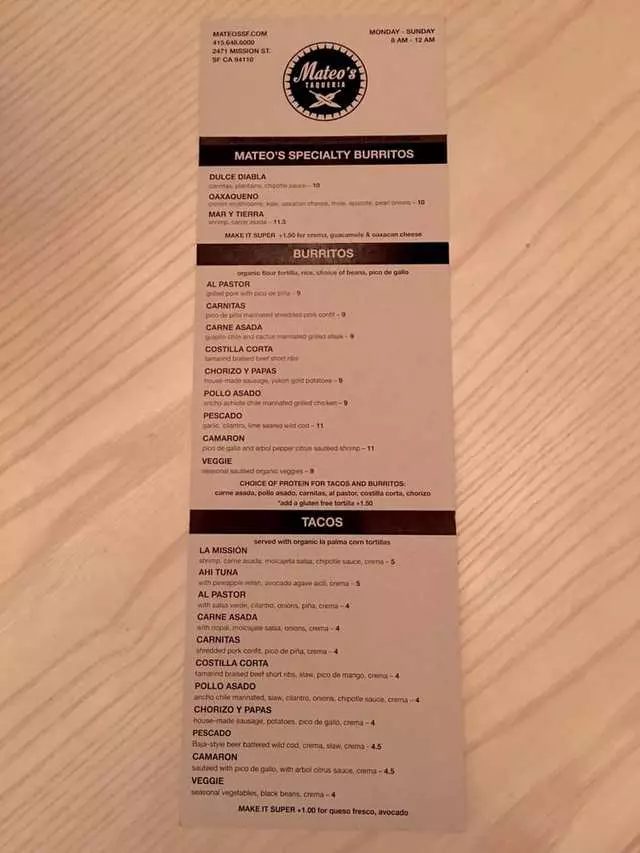 Mateo’s Taqueria