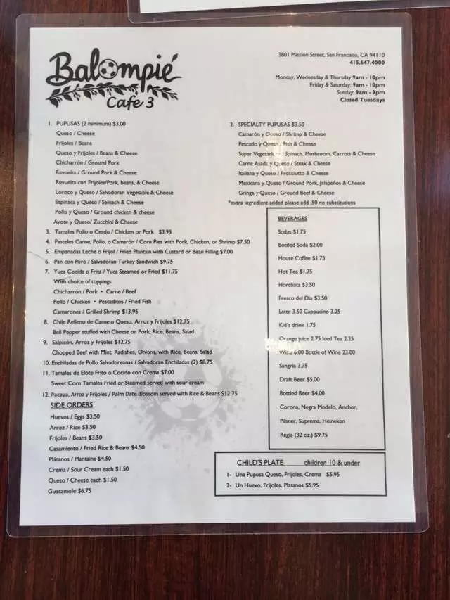 Balompie Cafe No 3