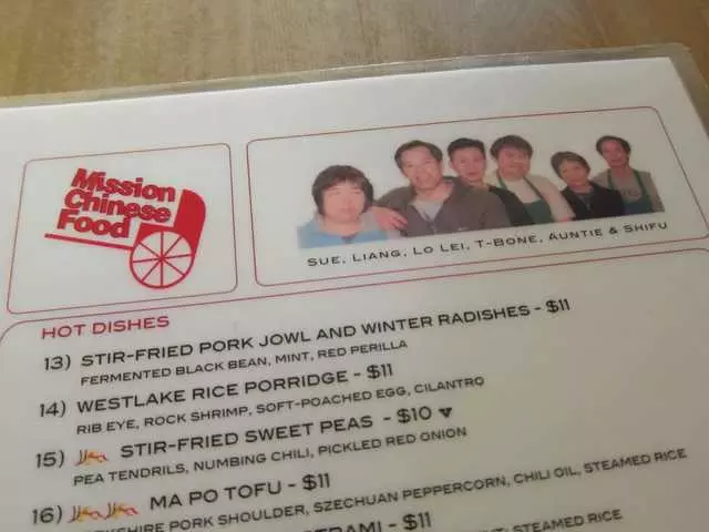 Mission Chinese Food