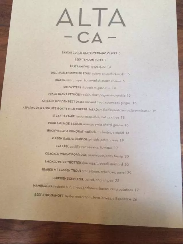 Alta CA