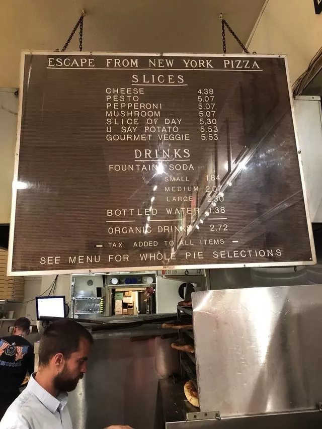 Escape From New York Pizza