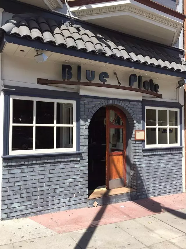 Blue Plate
