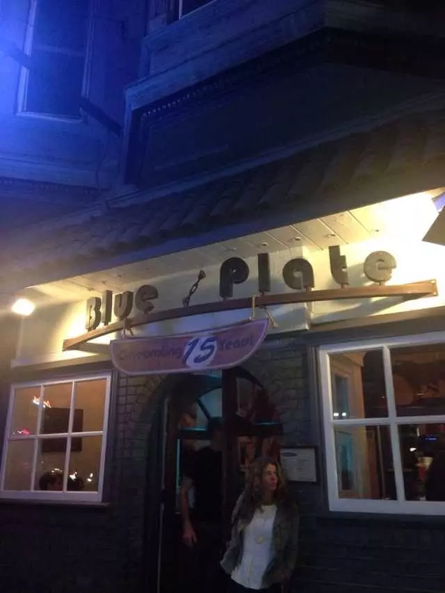 Blue Plate