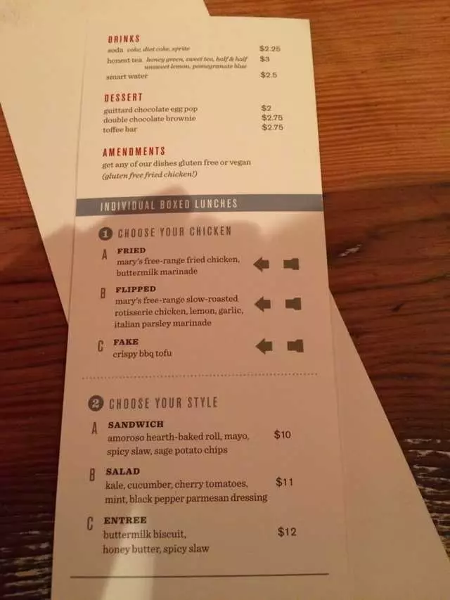 Proposition Chicken