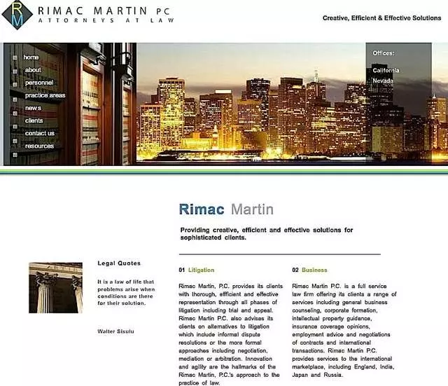 Rimac & Martin Attorneys At Law