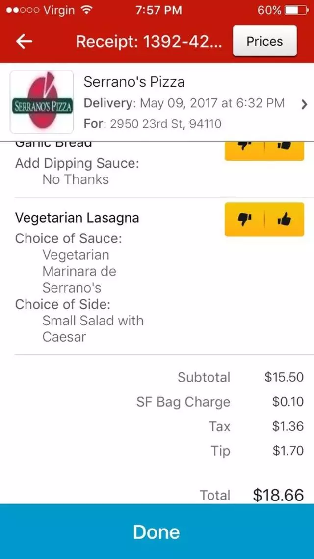 Serrano’s Pizza