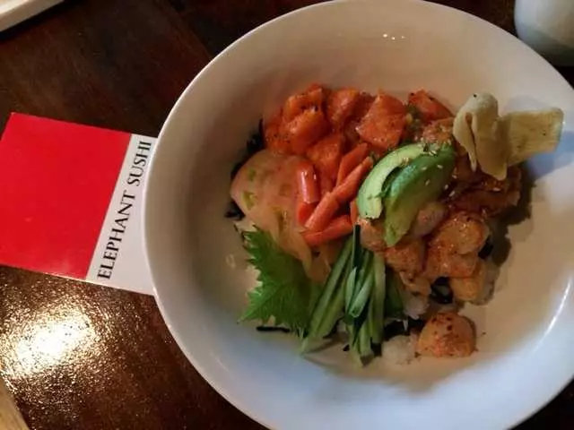Elephant Sushi Golden Gate