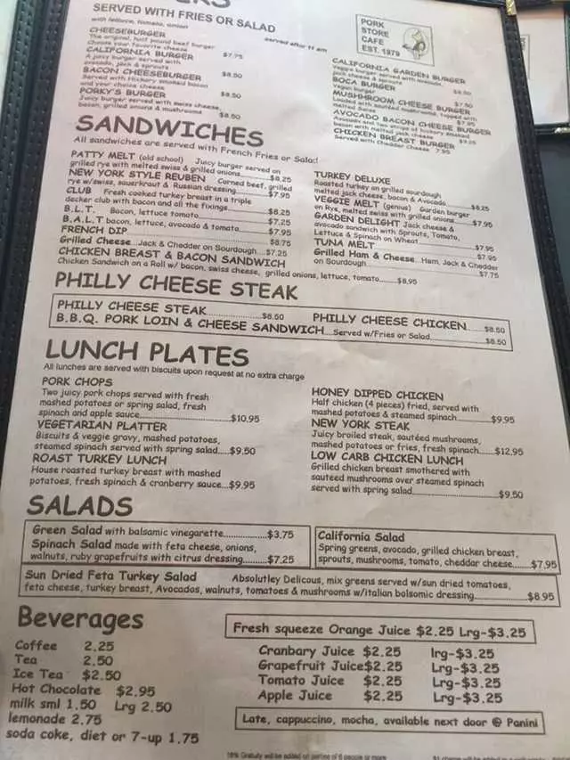 Pork Store Cafe