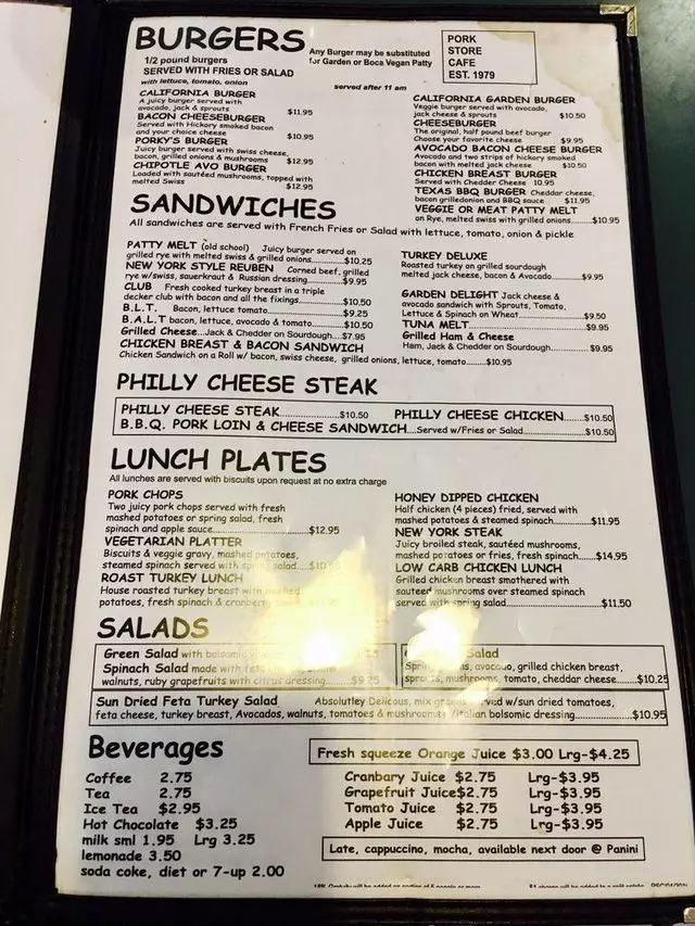 Pork Store Cafe
