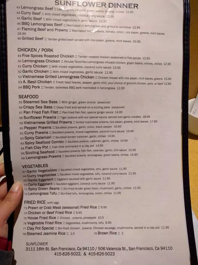 Sunflower Vietnamese