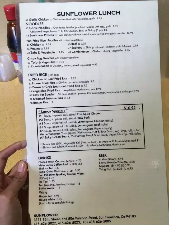 Sunflower Vietnamese