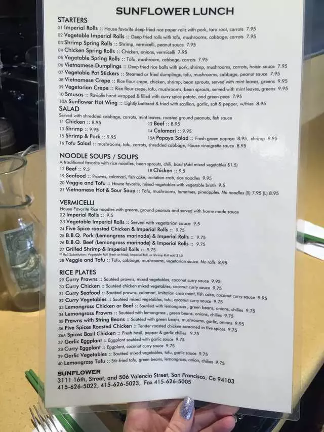 Sunflower Vietnamese