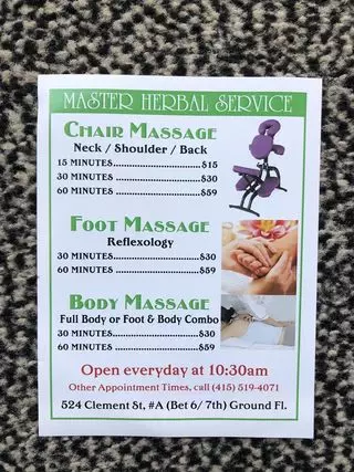 Master Herbal Service