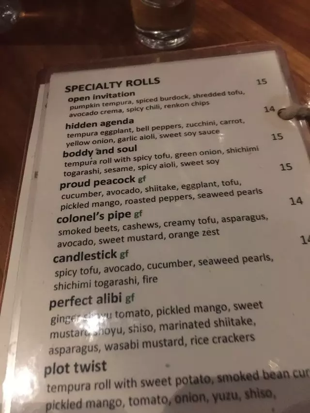 Shizen Vegan Sushi Bar & Izakaya
