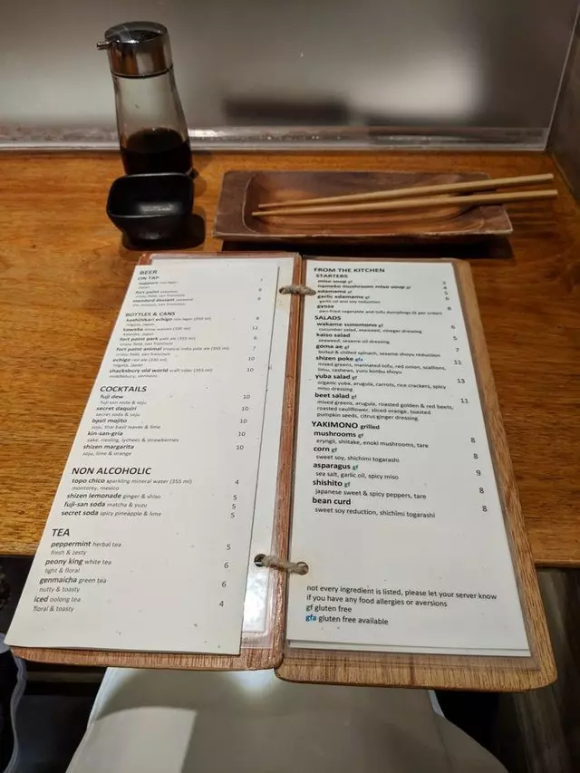 Shizen Vegan Sushi Bar & Izakaya