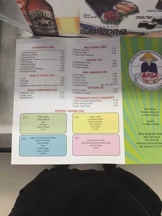 Basa Seafood Express