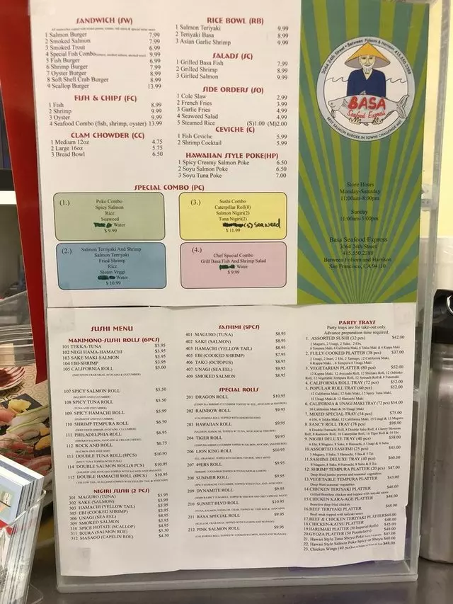 Basa Seafood Express