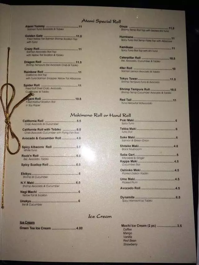 Atami Sushi Bar & Grill