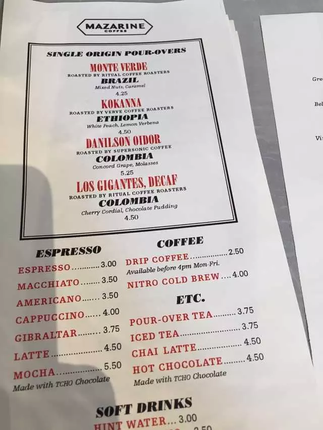 Mazarine Coffee