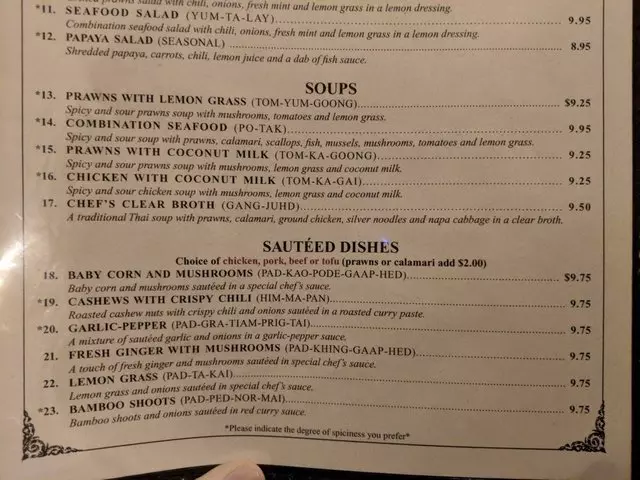 Manivanh Thai Restaurant