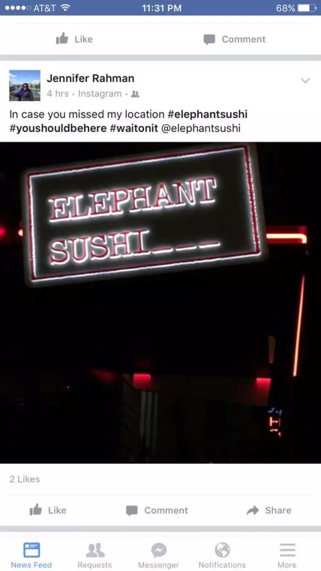 Elephant Sushi
