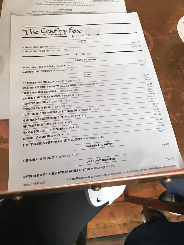 The Crafty Fox Ale House
