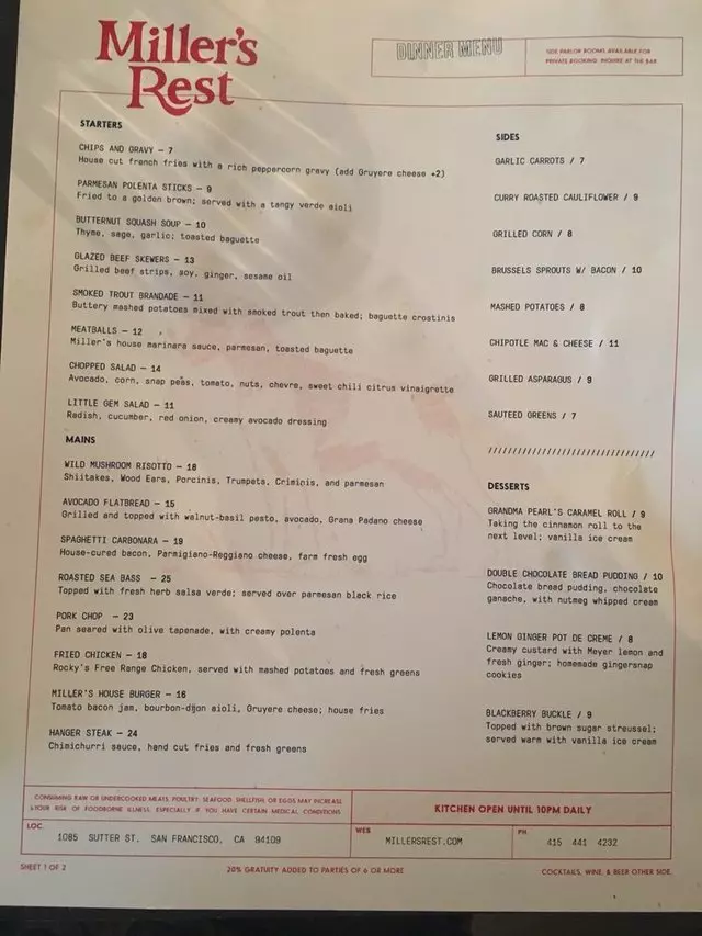 Miller’s Rest