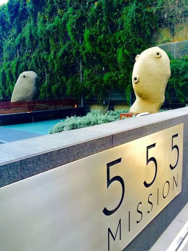 555 Mission Street Sculpture Garden