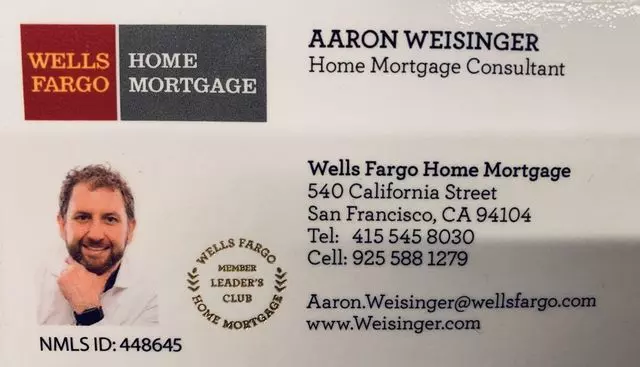 Aaron Weisinger - Wells Fargo Home Mortgage